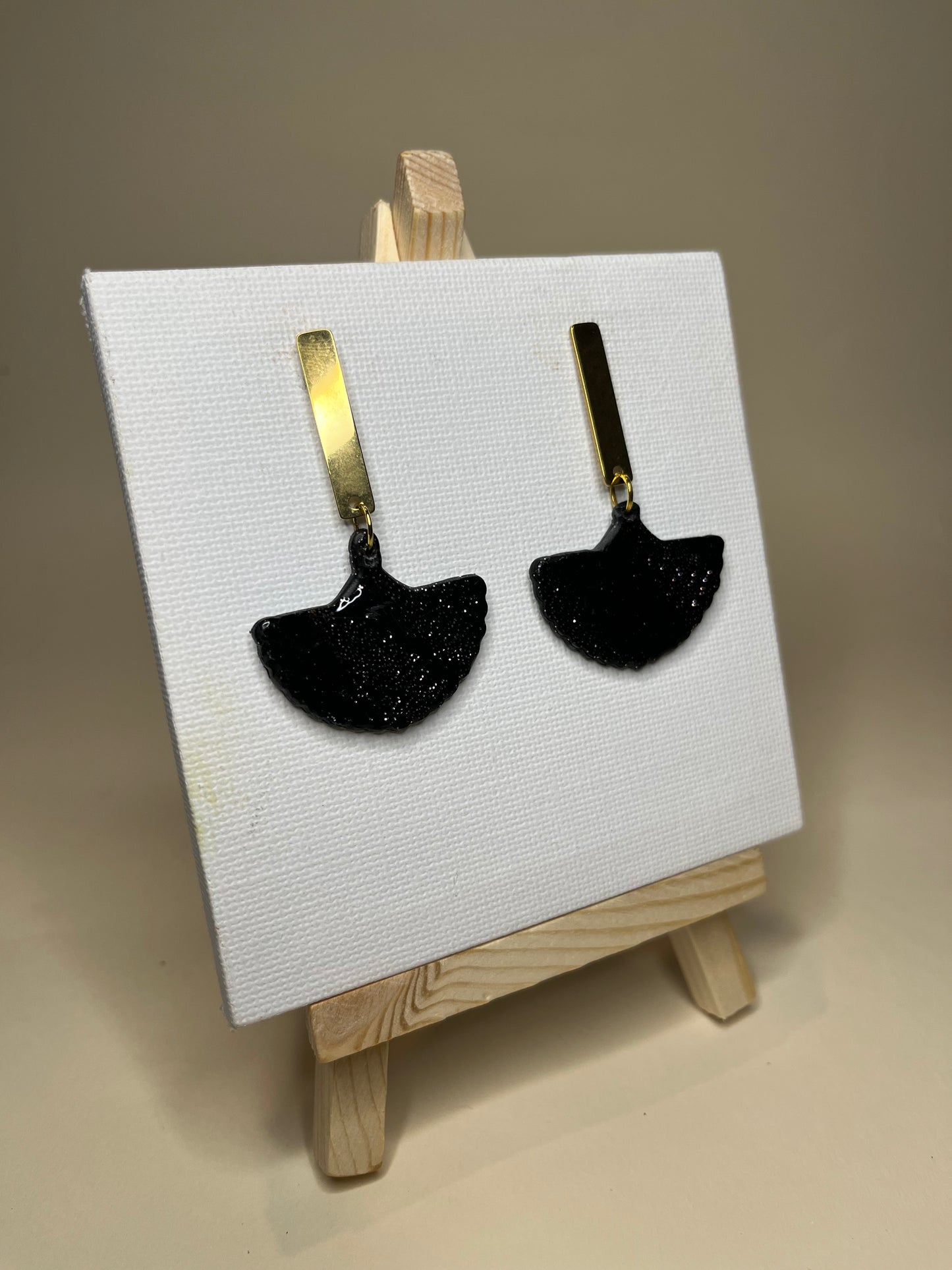 Pendientes Boho Negro